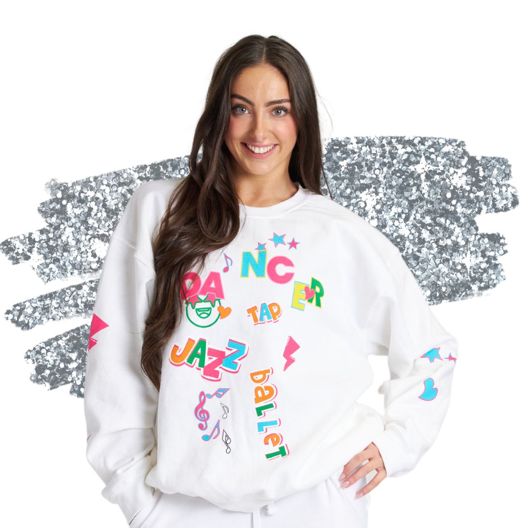 Dance Doodle Art Crewneck