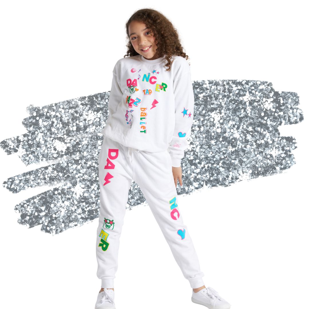 Dance Doodle Art Crewneck